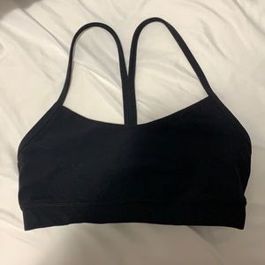 Lululemon flow Y bra size 4 black